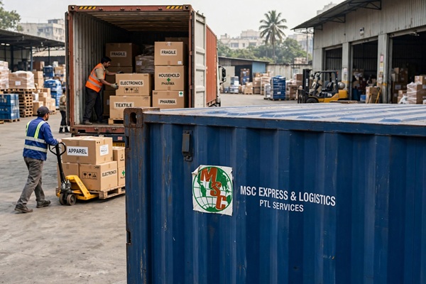 Part truckload freight